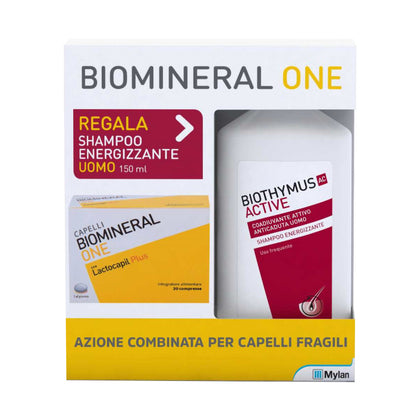 Biomineral One Lactocapil+biothymus Active Shampoo Uomo