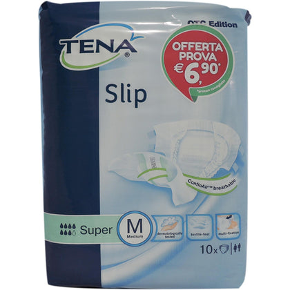 Tena Slip Super Pannoloni M 10 Pezzi