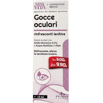 Sanavita Gocce Oculari Rinfrescanti E Lenitive 10ml