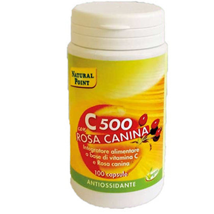 C500 Con Rosa Canina 100 Capsule