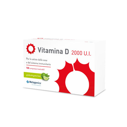 Vitamina D 2000 Ui Metagenics 168 Compresse Masticabili