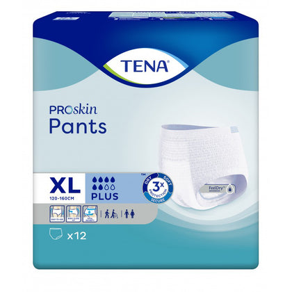 Tena Proskin Pants Plus Xl 12 Pezzi