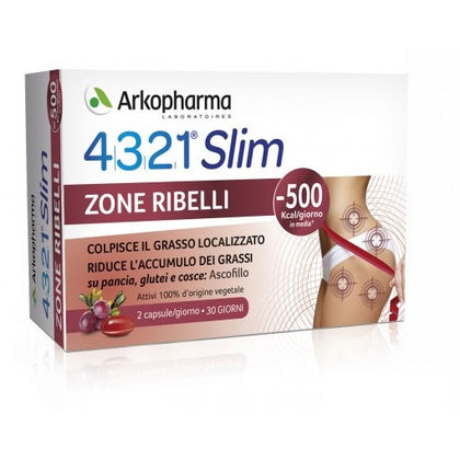 Arkopharma 4321 Slim Zone Ribelli 60 Capsule