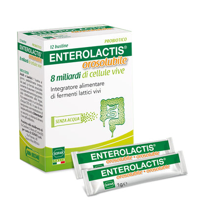Enterolactis Orosolubile 8 Miliardi 12 Bustine