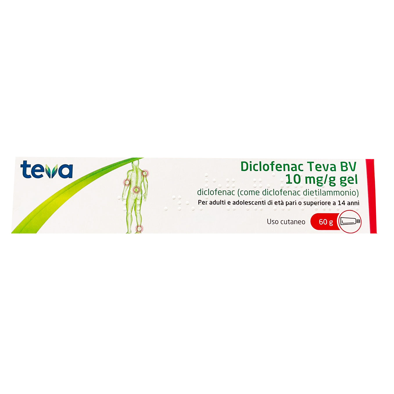 Gøre klart fedt nok tetraeder Diclofenac Teva Bv Gel 60g 10mg/g – Farmacia San Giacomo
