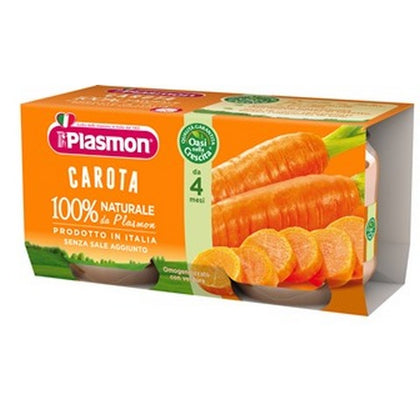 Plasmon Omogeneizzato Carota 2x80g