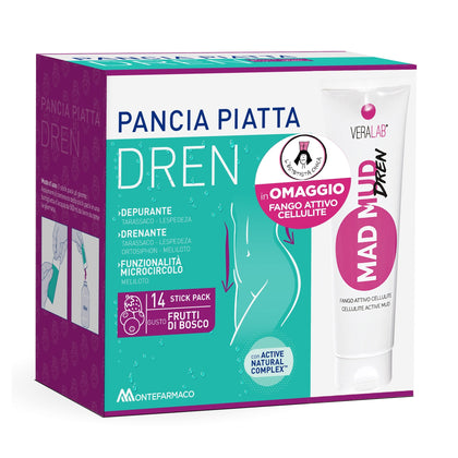 Pancia Piatta Dren Frutti Di Bosco + Fango