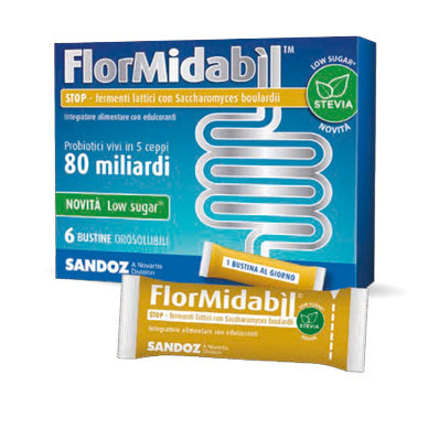 Flormidabil Stop Low Sugar Con Stevia 6 Buste