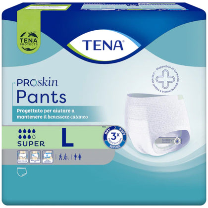 Tena Proskin Pants Super L 10 Pezzi